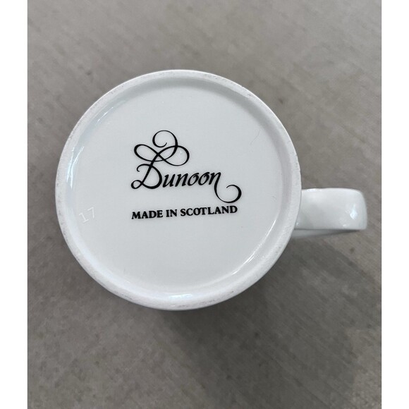 Dunoon Fine Bone China Floral Coffee Tea Mug Floral Garden Scotland Porcelain - Picture 9 of 9